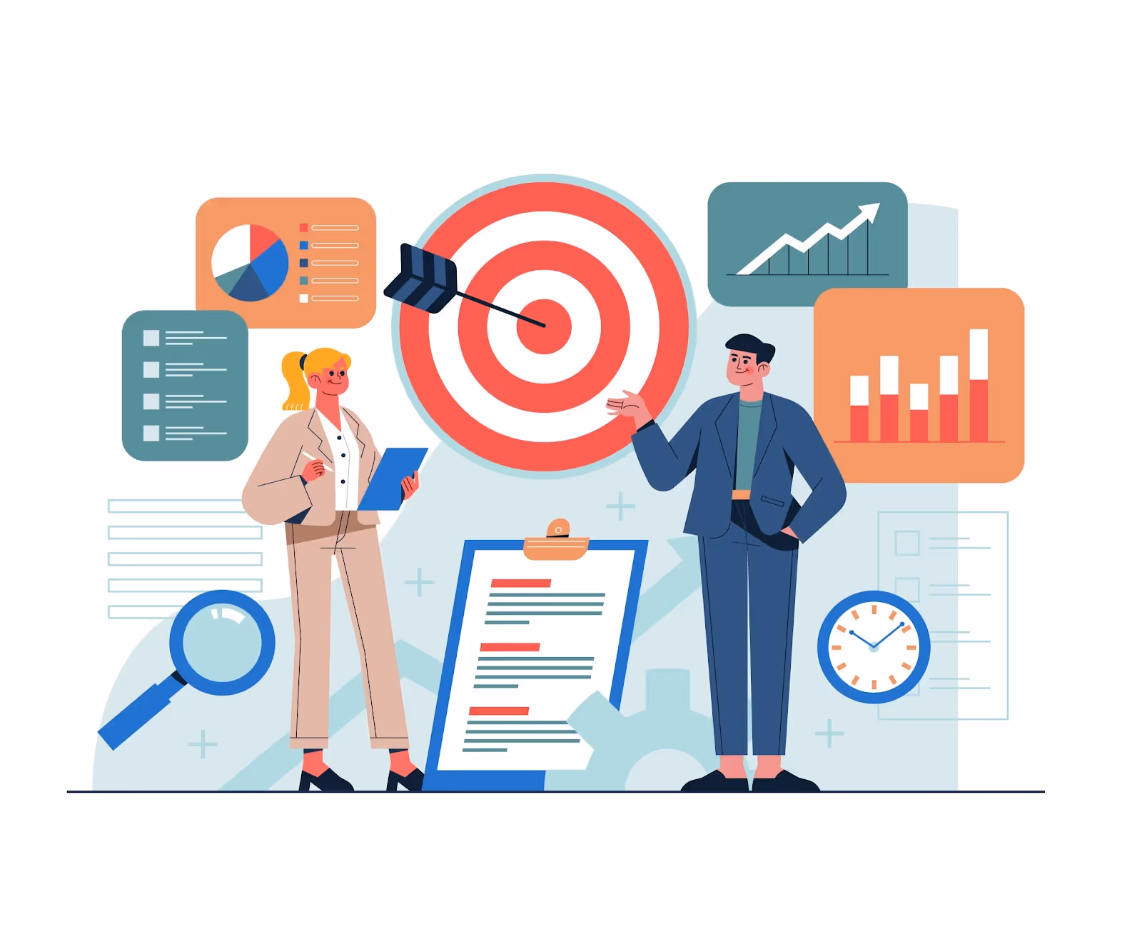 An illustration representing the importance of operational procurement.